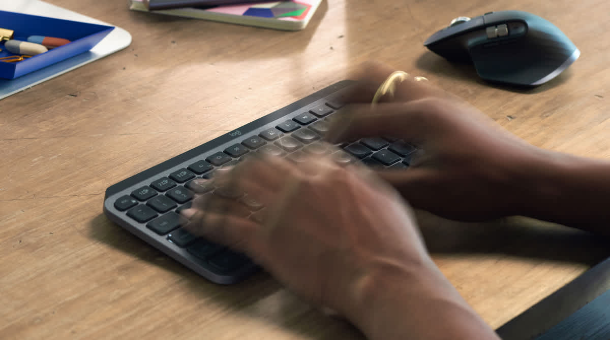 Logitech MX Keys Mini Wireless Illuminated Keyboard – Graphite