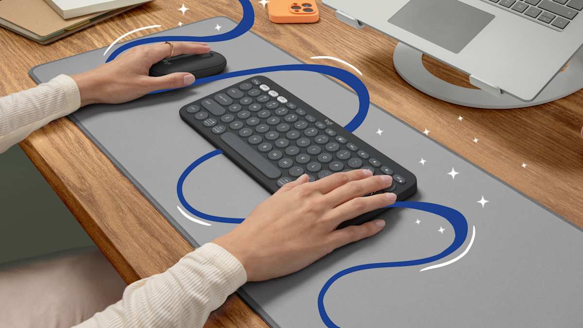 Logitech Pebble Keys 2 K380s Multi-Device Bluetooth Keyboard