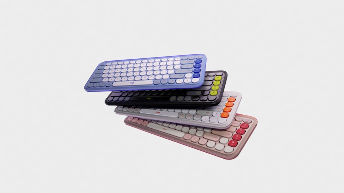 Logitech POP Icon Keys Wireless Keyboard