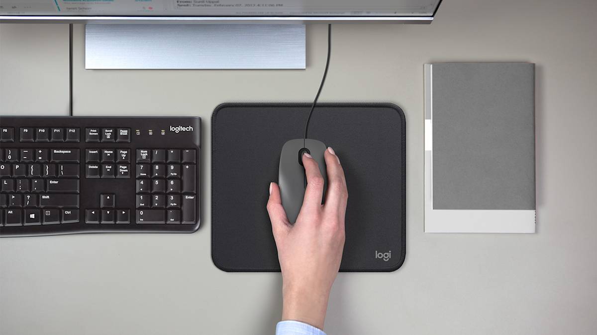 Logitech M100r Wired USB Mouse