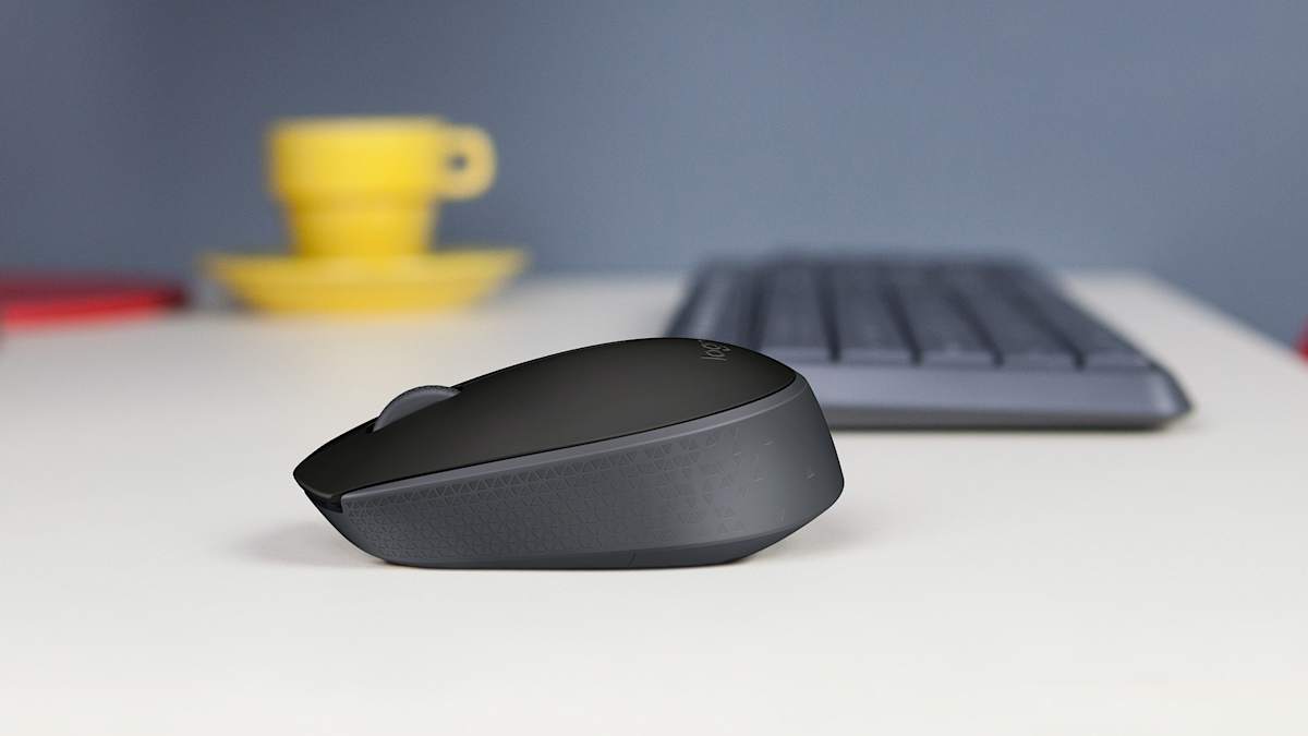Logitech M170 Wireless Mouse – Black