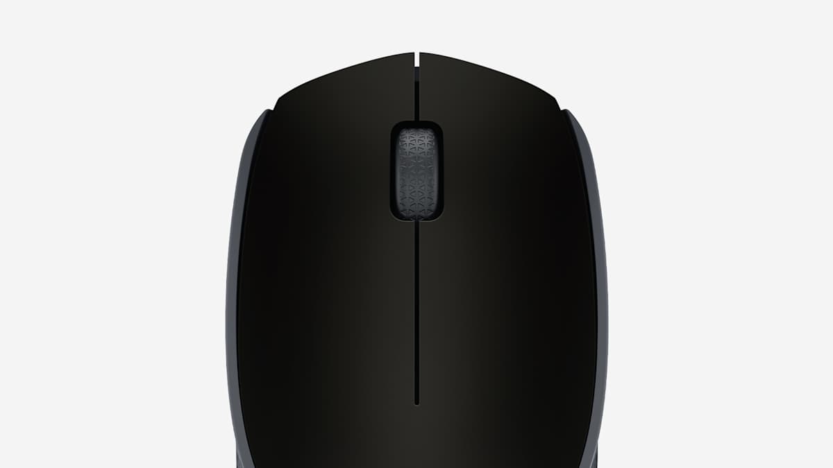 Logitech M170 Wireless Mouse – Black
