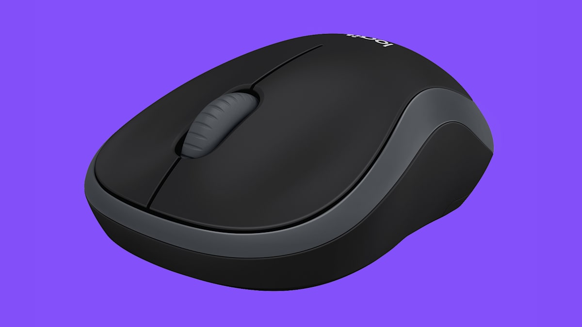 Logitech M185 Wireless Mouse – Swift Grey