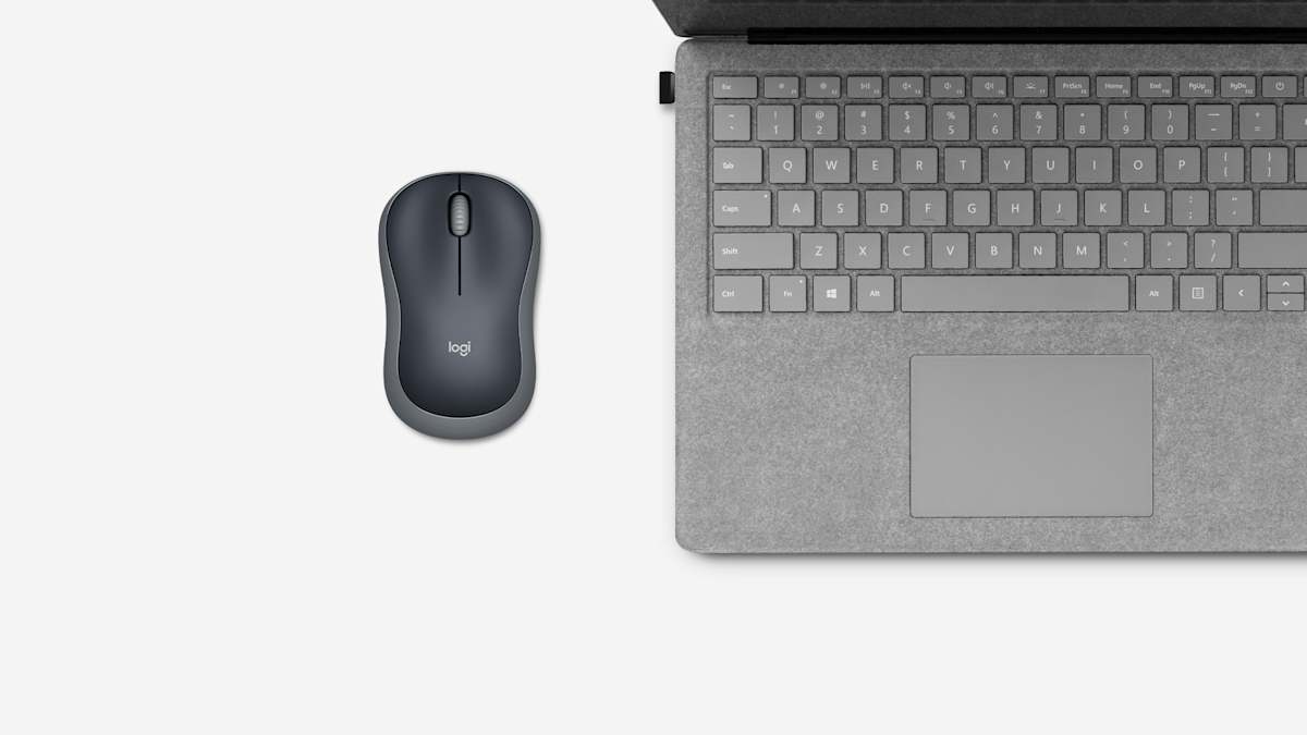 Logitech M185 Wireless Mouse – Swift Grey