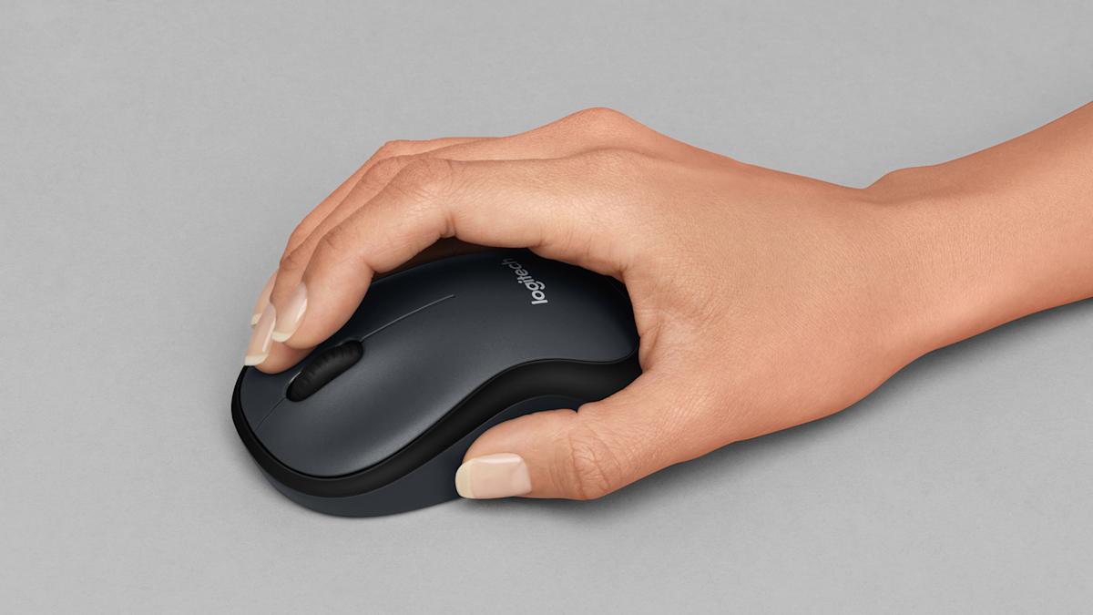 Logitech M220 Silent Wireless Mouse – Black