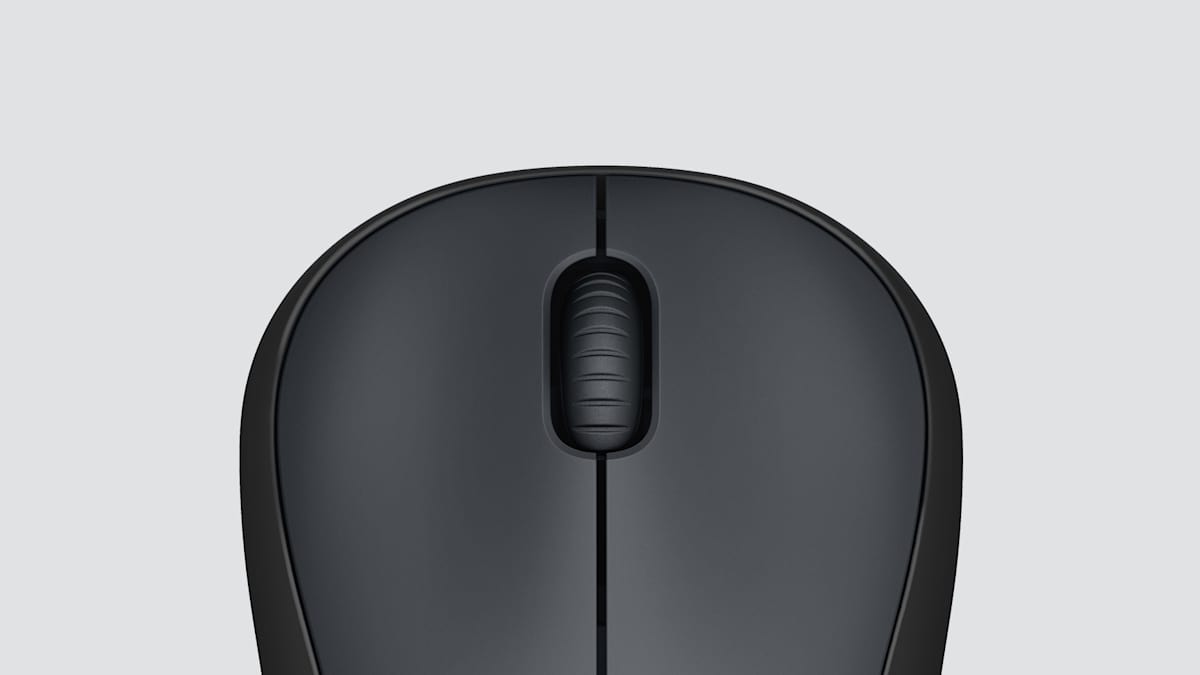 Logitech M220 Silent Wireless Mouse – Black