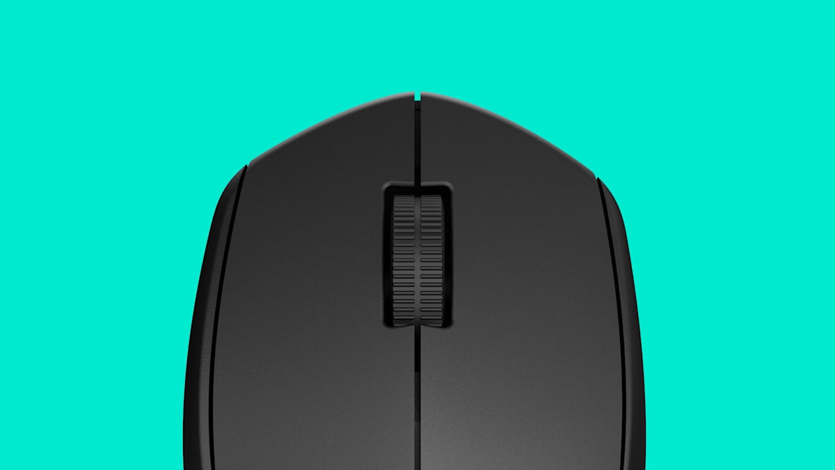 Logitech M331 Silent Plus Wireless Mouse – Black