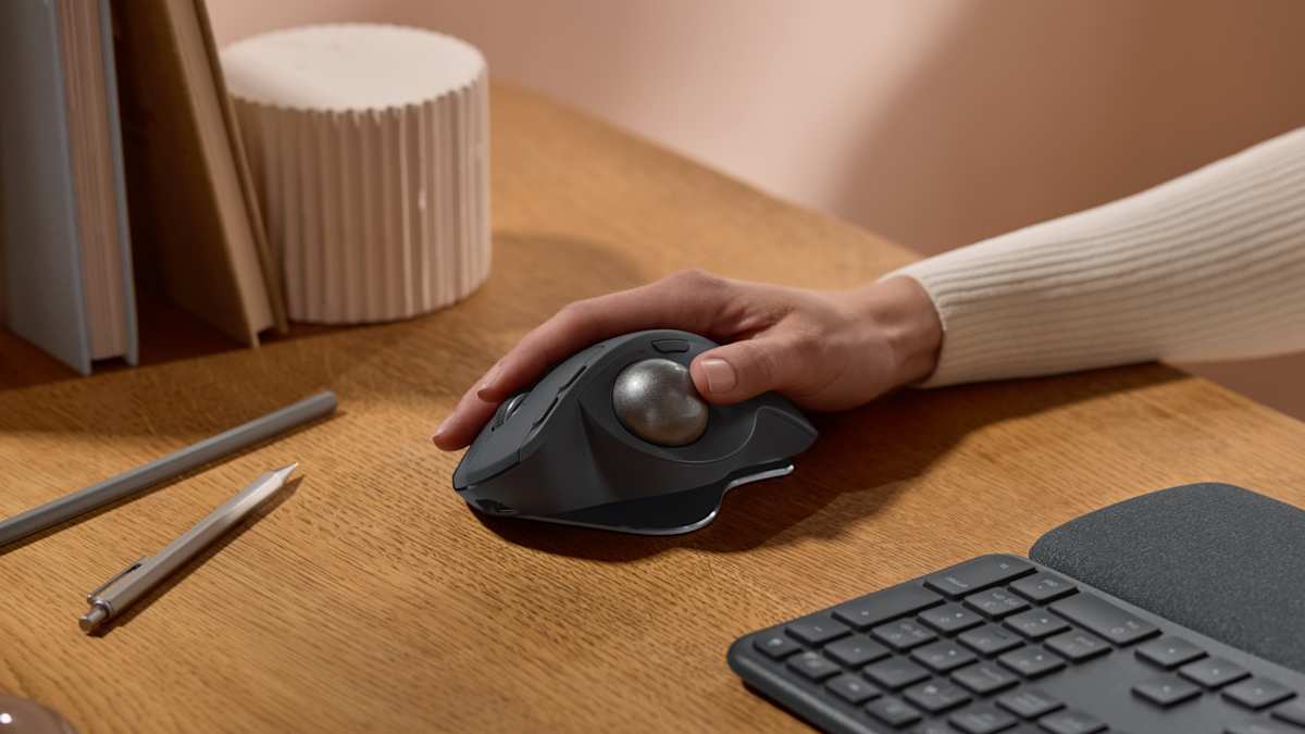 Logitech MX Ergo S Advanced Wireless Trackball Mouse