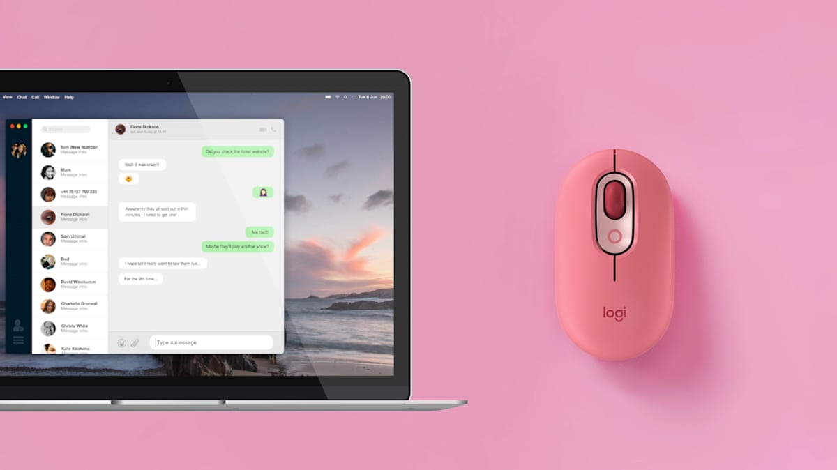 Logitech POP Mouse Wireless with Customisable Emoji