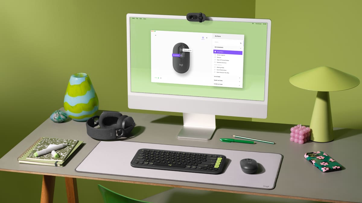 Logitech POP Mouse Wireless with Customisable Emoji