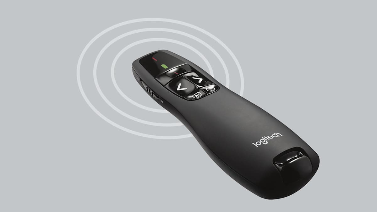 Logitech R400 Wireless Presenter with Red Laser
