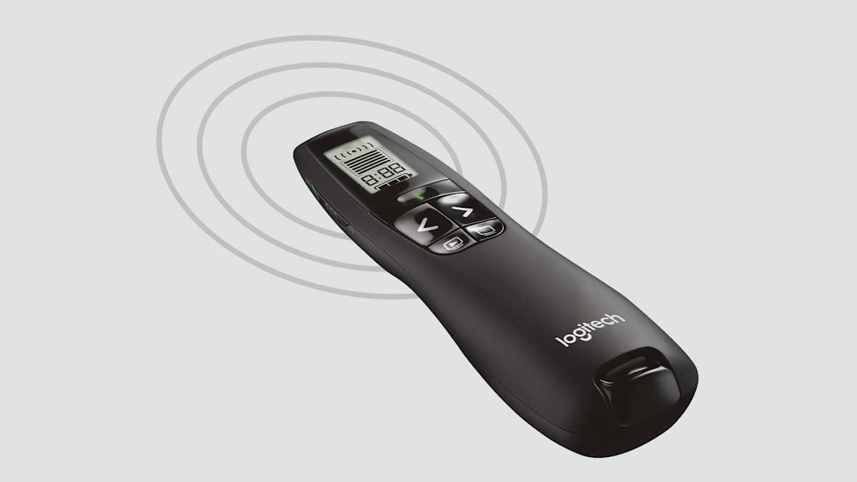 Logitech R800 Professional Wireless Presenter with Green Laser