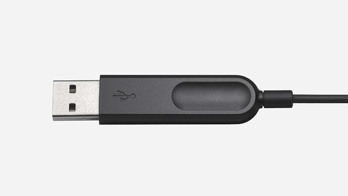 Logitech H340 USB Headset with Noise-Cancelling Mic