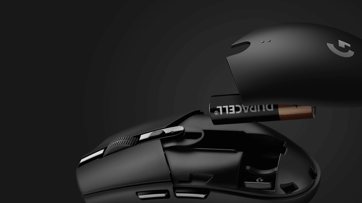 Logitech G305 LIGHTSPEED Wireless Gaming Mouse – Black