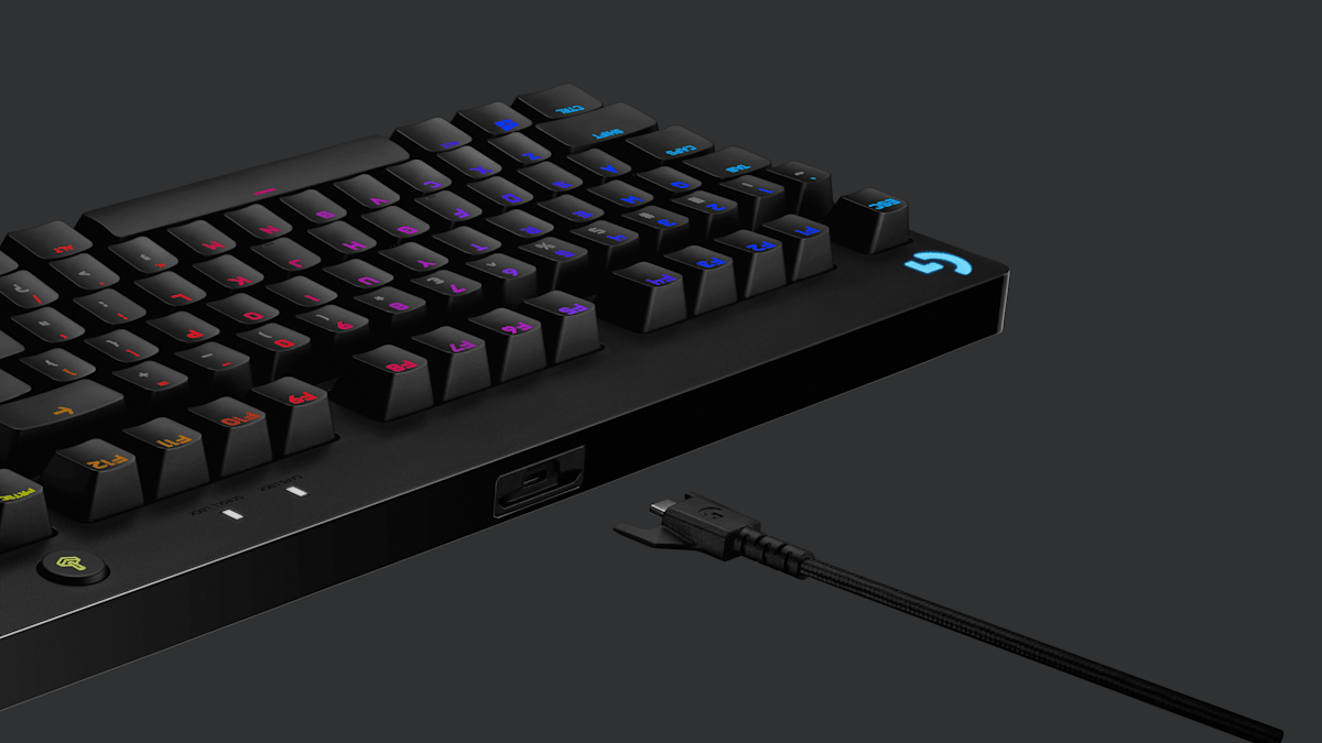 Logitech G PRO Mechanical TKL Gaming Keyboard (GX Blue Clicky)