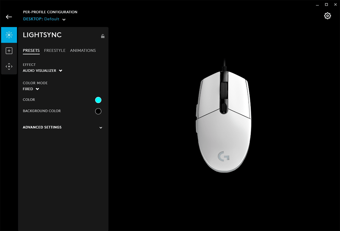 Logitech G203 LIGHTSYNC RGB Gaming Mouse – Black