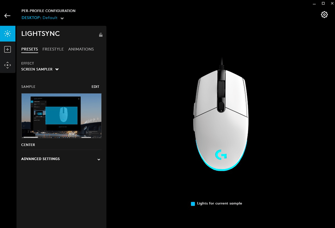 Logitech G203 LIGHTSYNC RGB Gaming Mouse – Black