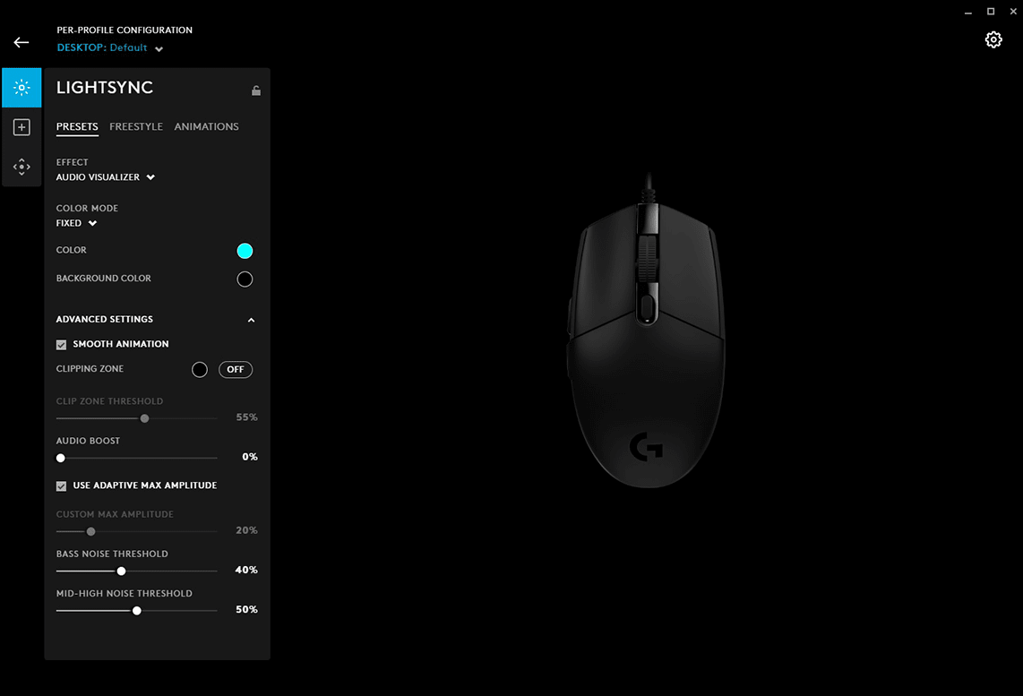 Logitech G203 LIGHTSYNC RGB Gaming Mouse – Black