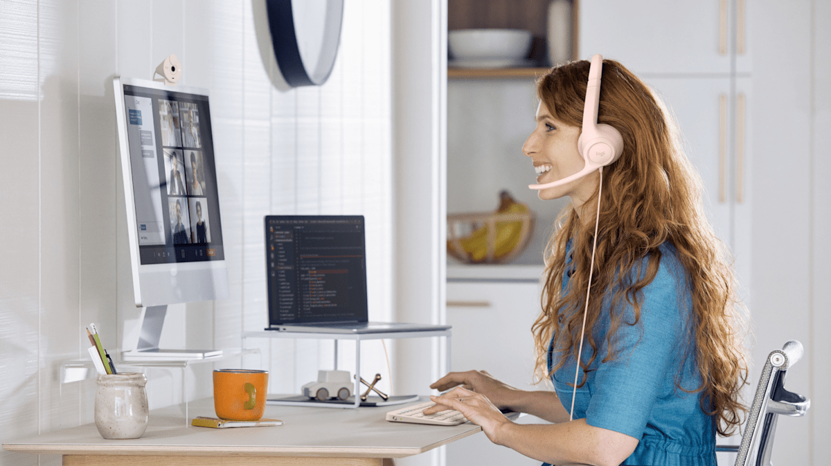 Logitech H390 USB Headset with Noise-Cancelling Mic