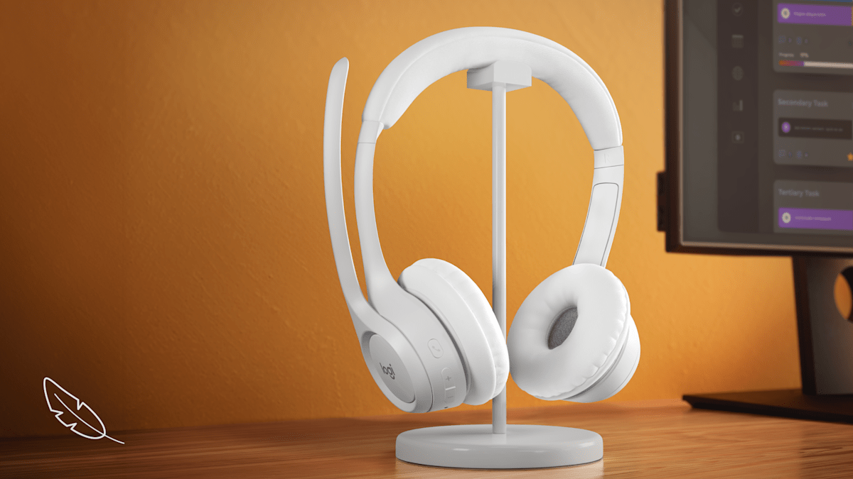 Logitech Zone 300 Wireless Headset – Graphite
