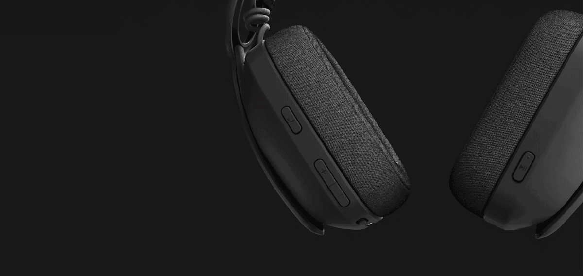 Logitech Zone Vibe 100 Wireless Headphones – Graphite