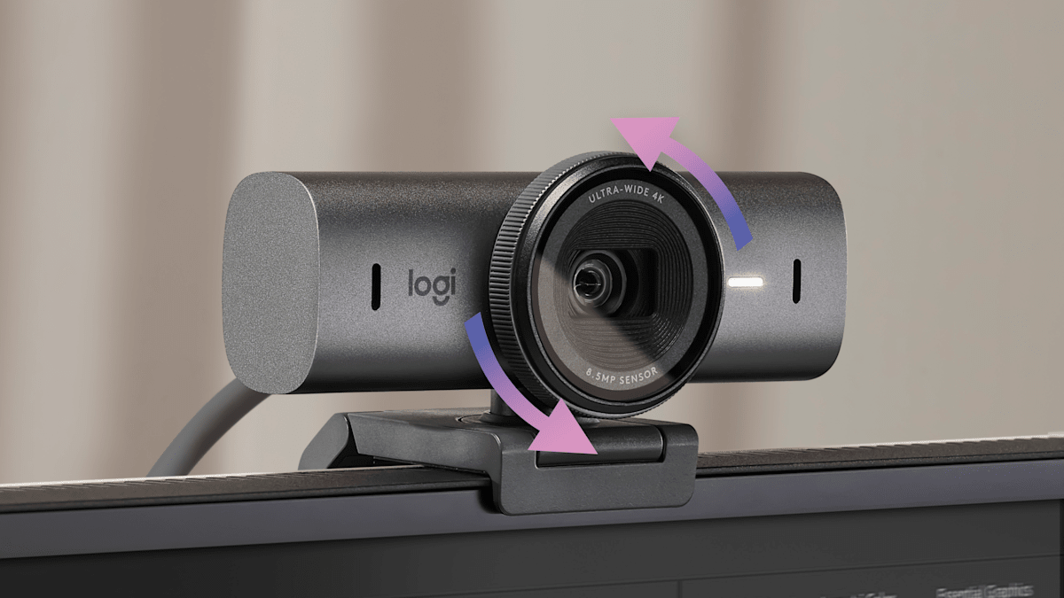 Logitech MX Brio 700 4K Ultra HD Webcam – Graphite