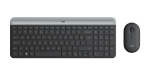 Combinación de teclado y mouse inalámbricos Slim Combo MK470