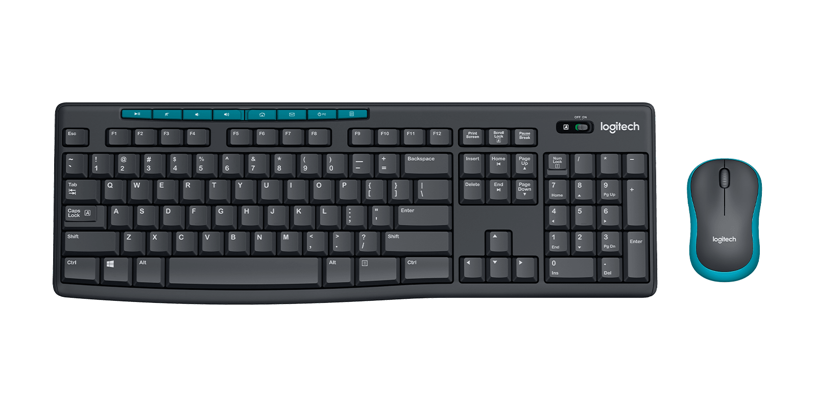 Logitech MK275 Wireless Keyboard and Mouse Combo
