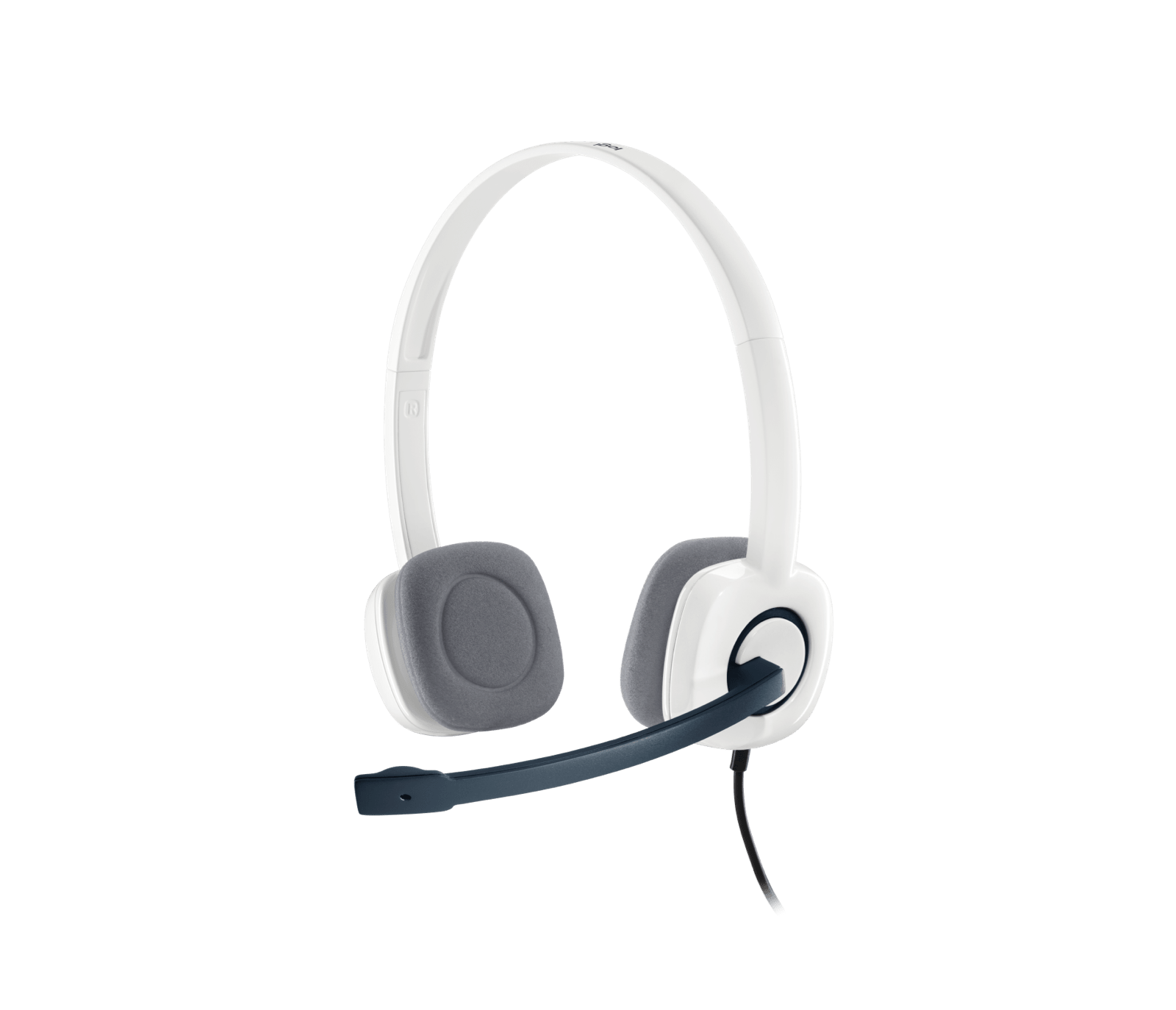 Logitech H150 Stereo Headset – Cloud White