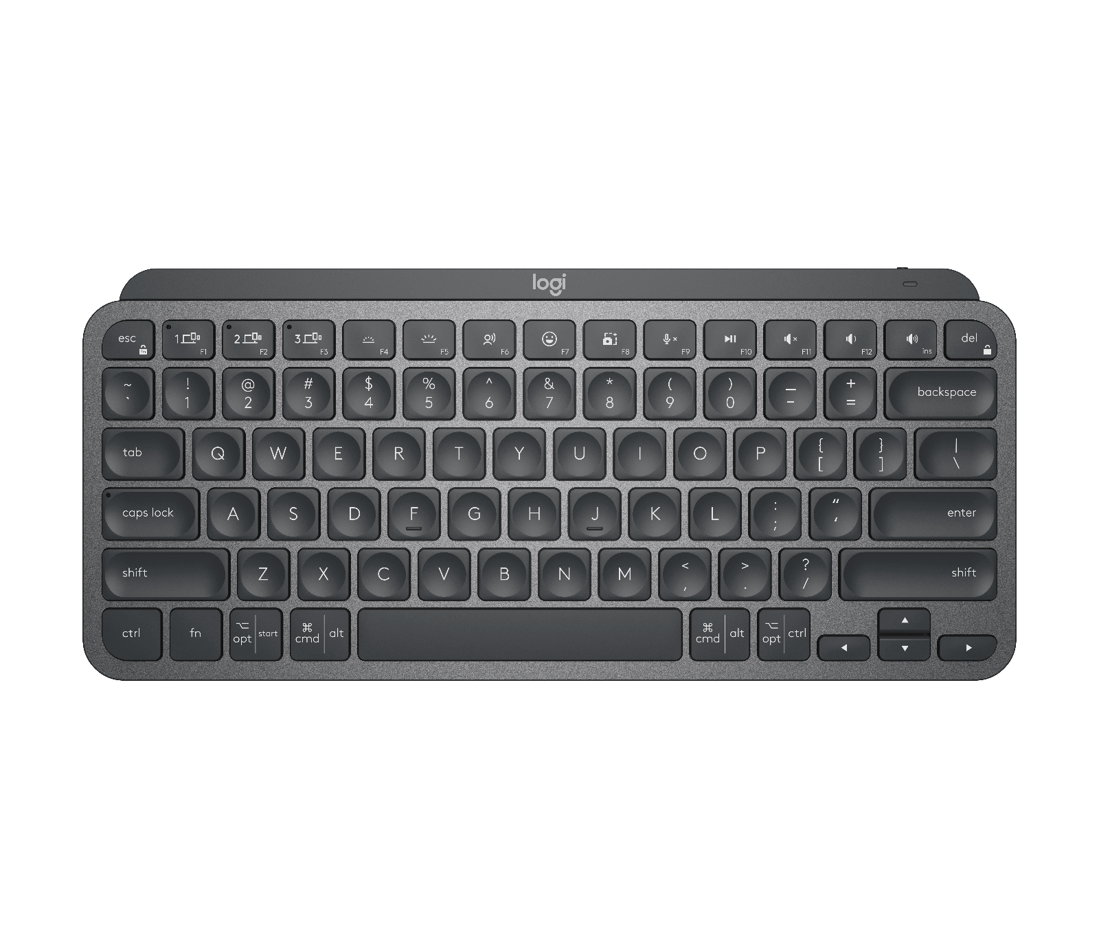 Logitech MX Keys Mini Wireless Illuminated Keyboard – Graphite