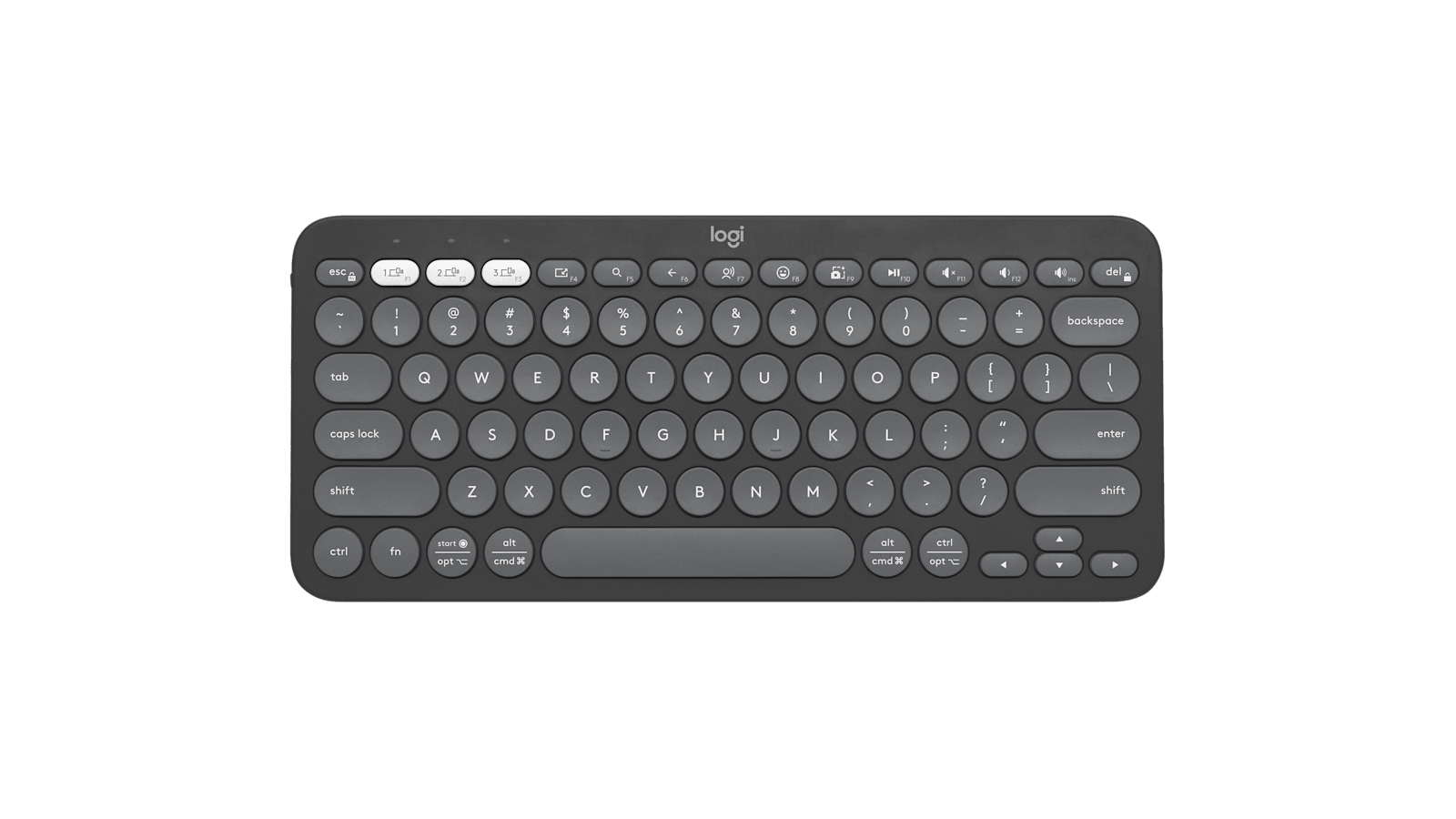 Logitech Pebble Keys 2 K380s Multi-Device Bluetooth Keyboard