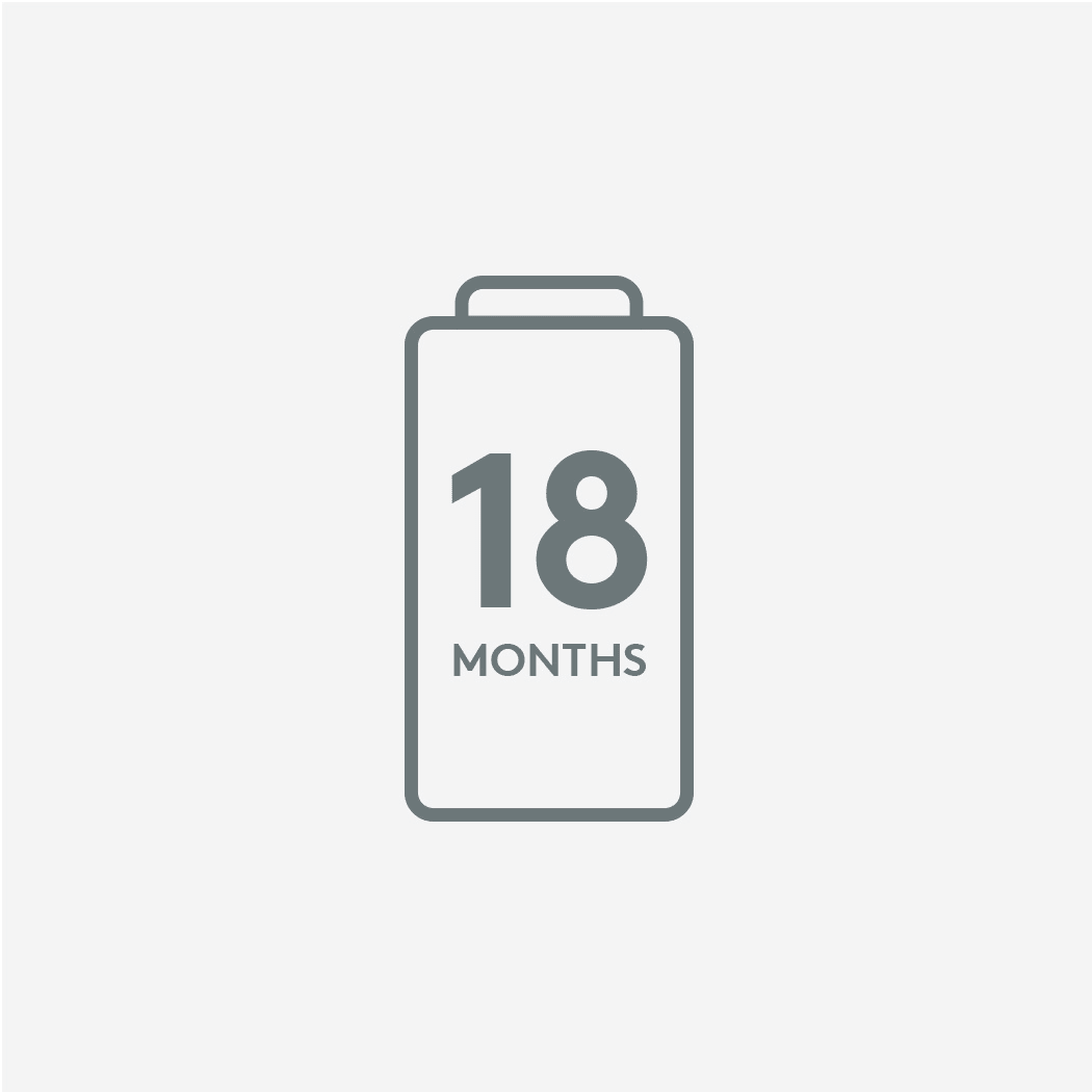 Long lasting battery