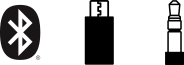 Connectivity icons