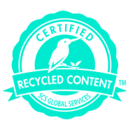 SCS Global Services認定の再生含有物ロゴ