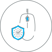 Clock Mouse Icon 