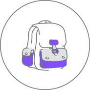 school bag icon