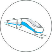 bullet train icon