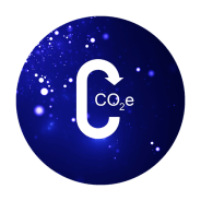 Ikon för certifierat koldioxidneutral