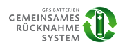 Gemeinsames Rücknahmesystem Batterien logo