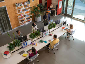 Las empresas están reimaginando los espacios de trabajo