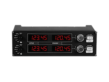 Flight Radio Panel - Noir