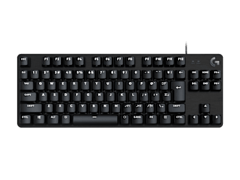 G413TKLSEメカニカルゲーミングキーボード - ブラック - 日本語