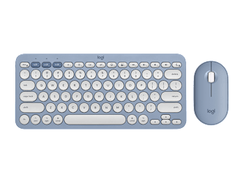 Pebble 2 Combo for Mac - Tonal Blue - English