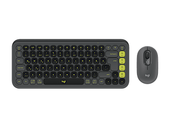 POP Icon Combo - Grafit ve Yeşil - Türkçe (Qwerty)