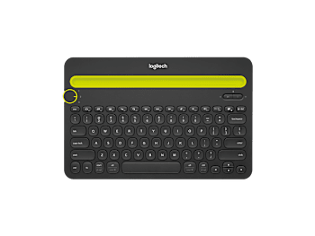 Bluetooth Multi-Device Keyboard K480 - Black - English