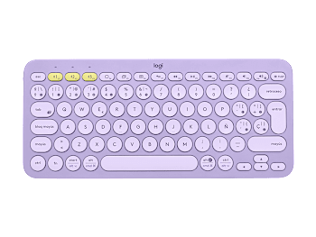 Teclado Bluetooth multidispositivo K380 - Lavender Lemonade - Español