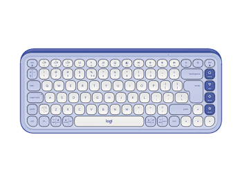Tasti icona POP - Lilac e Off-White - US International (Qwerty)