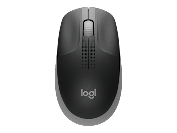 M190 Full-Size Wireless Mouse - Mittelgrau