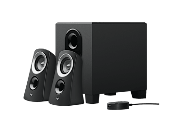 Système de haut-parleurs Z313 avec caisson de basses - Noir