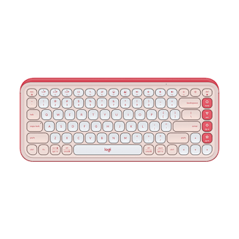 POP Icon Keys - Rose & Off White - English